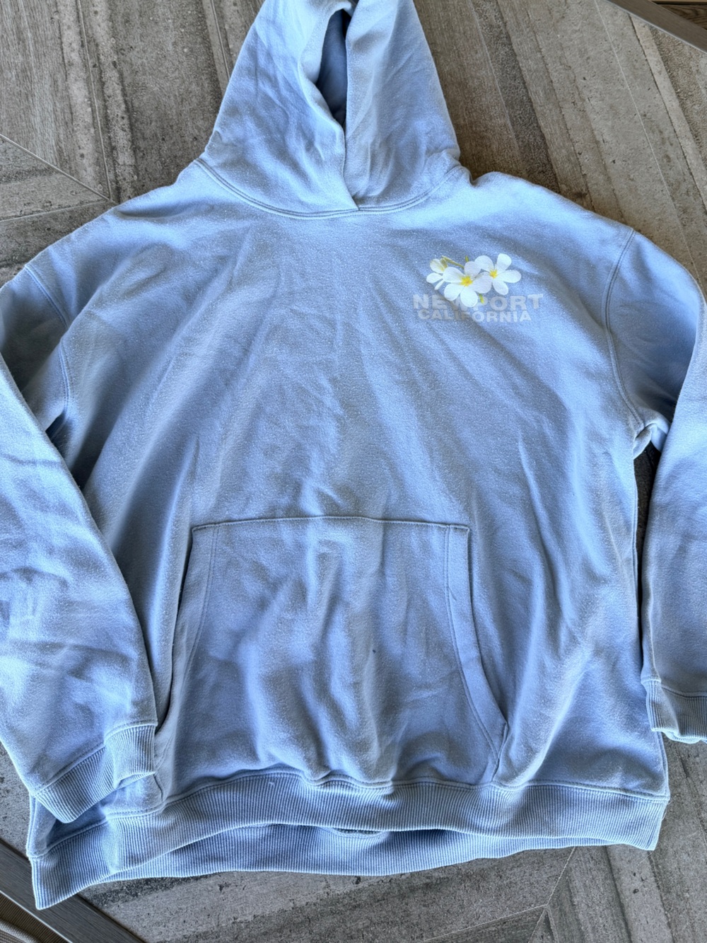 PACSUN Baby Blue Hoodie